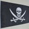 Пиратский флаг Череп с саблями 150 на 90 см