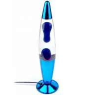 Лава лампа синяя, 40 см , голубой корпус - Лава лампа синяя, 40 см , голубой корпус